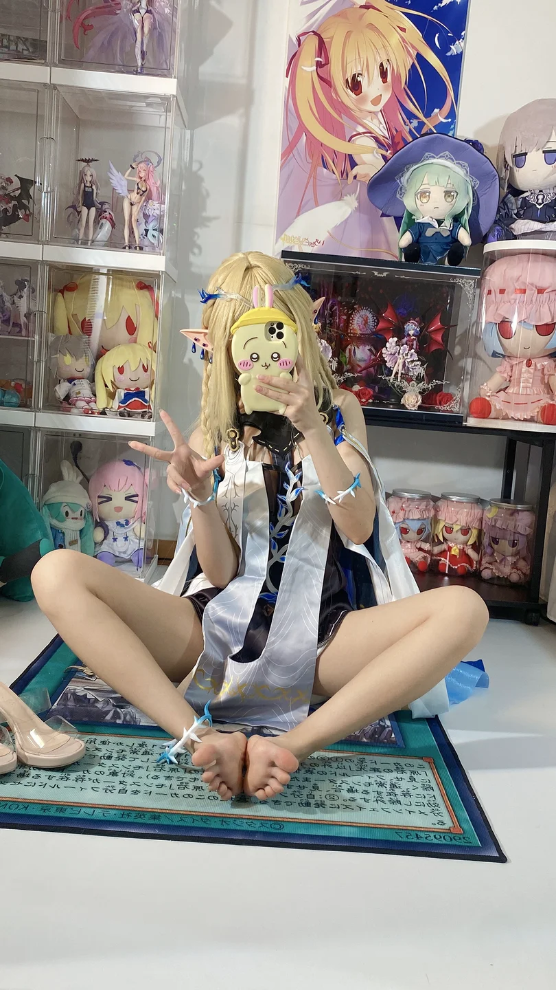 白栎Shirly - No.006 鸣潮·卡提希雅 [66P,8V-1.17GB] tg@simisebaisi 【丝足阁】054.webp